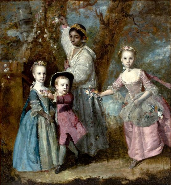 Sir Joshua Reynolds Children of Edward Holden China oil painting art